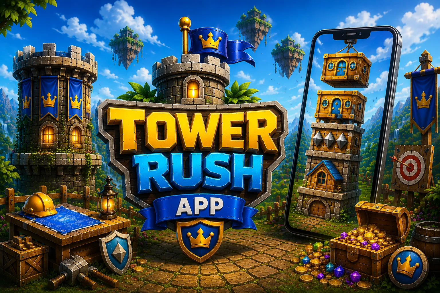 Tower Rush բջջային հավելված