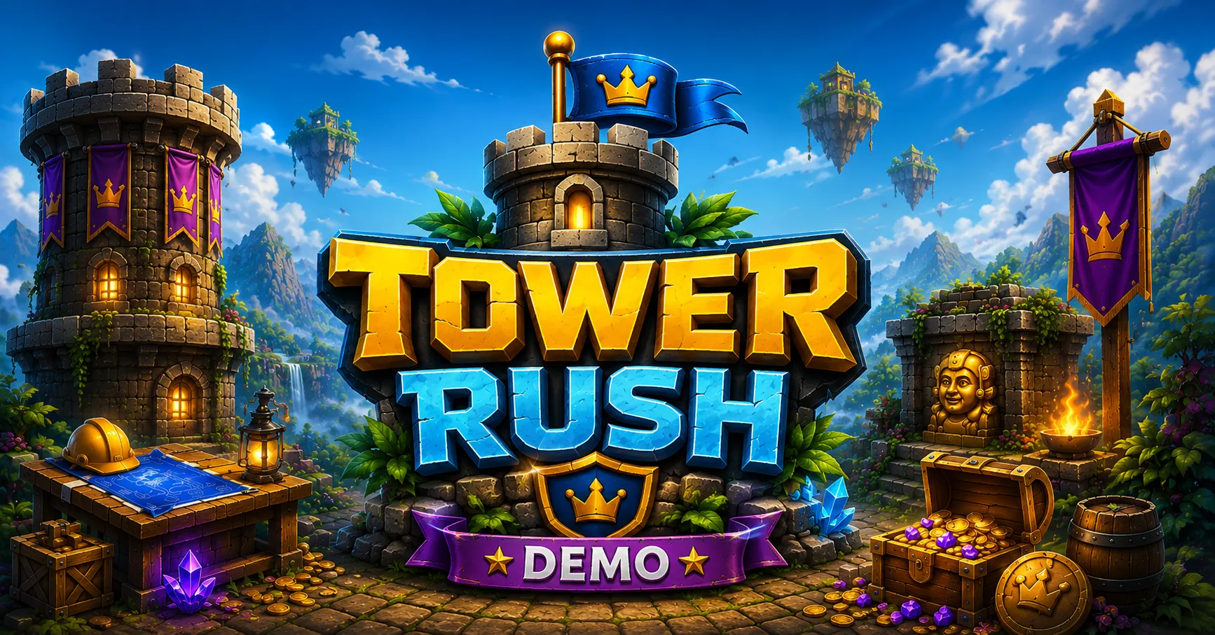 Tower Rush ցուցադրական պաստառ